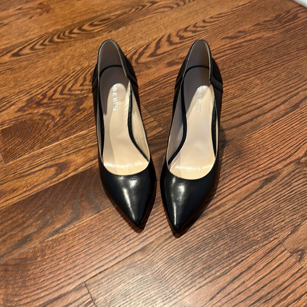 Nine West Block Heel in Black